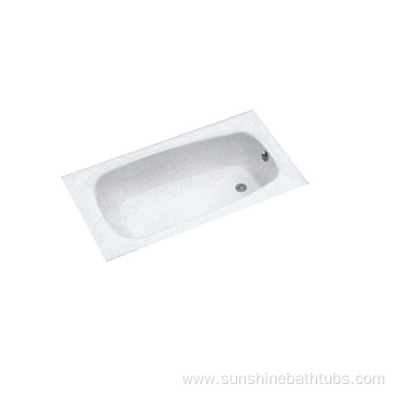 Popular Simple Drop In Cast Iron Bathtub 1500